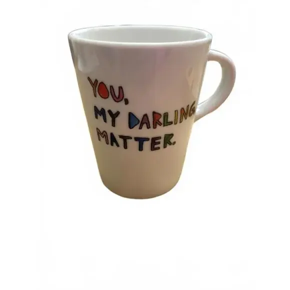 FISH'S EDDY You, My Darling Matter Mug - Ceramic Coffee Cup - Picture 1 of 7